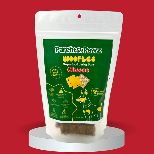Cheese Woofles – Superfood Jerky Bars