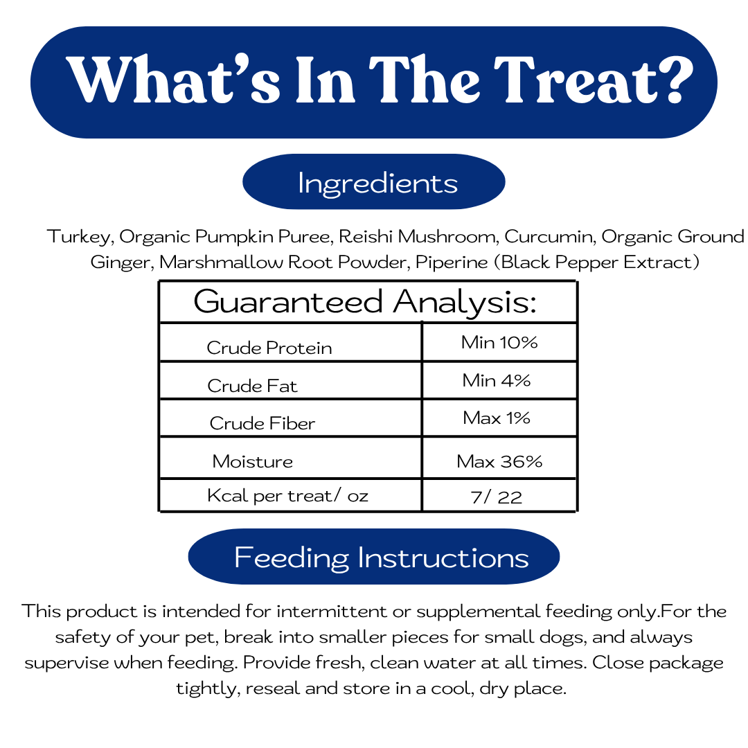 Pumpkin Woofles – Superfood Jerky Bars