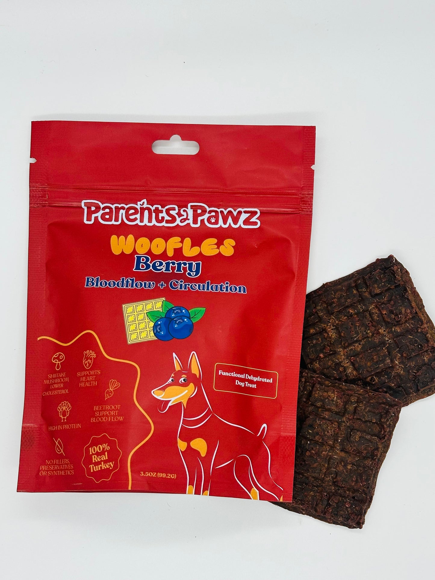 Berry Woofles – Superfood Jerky Bars