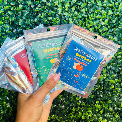 Dog treat sample pack 
